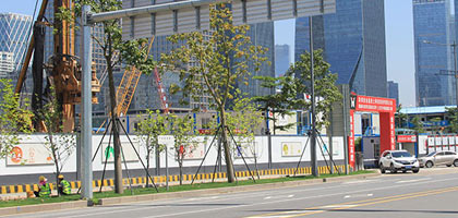 市政施工圍擋標(biāo)準(zhǔn)要求？，深圳市大通建設(shè)發(fā)展有限公司鋼結(jié)構(gòu)圍擋生產(chǎn)廠家